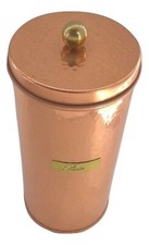 Barattolo contenitore in rame