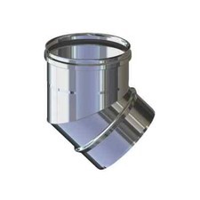 Curva 45° Canna Fumaria