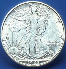 UNC! 1943-S Mezzo dollaro