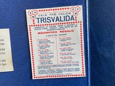 PANINI FIGURINA TRISVALIDA