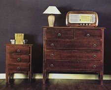 TRITTICO COMO' E COMODINI IN