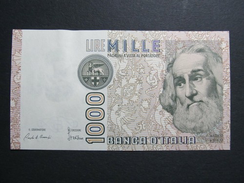 Italia banconota 1982 - italia,