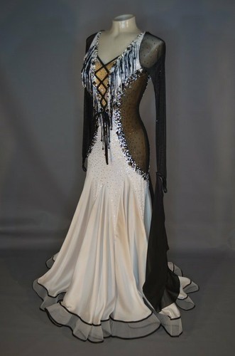 B8325 abito ballo donna - abito,