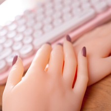 Manichino come vero silicone