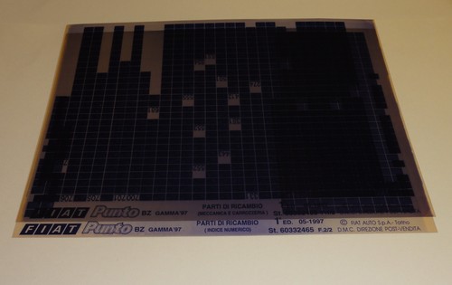 Microfiche catalogo ricambi - microfiche,