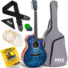 	Chitarra acustica Pyle Blue