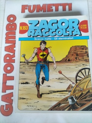 Raccolta zagor 163 bonelli - raccolta, n.163