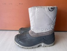 Stivaletti invernali Decathlon uomo in tessuto grigio pull on. UK(8/8.5)EU(42/43)-A95