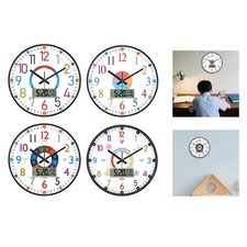 Orologio didattico colorato