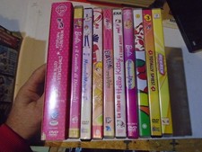 DVD FILM ,LOTTO DI 10 FILM BAMBINE COME FOTO,BARBIE,PIMPA,WINX,HELLO KITTY ECC.