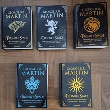 Il Trono di spade libri 1-5 edizione deluxe pelle di drago + Fumetti