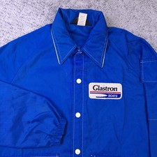 Giacca Swingster Vintage Uomo Nylon Medio Pesca Glastron Barche con Cappuccio USA