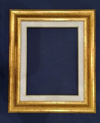Cornice foglia oro brunito - cornice,
