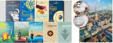 ITALIA SERIE COMPLETA 10 REGIONI 5 EURO PIZZA MOLISE 2025 PIEMONTE CIOCCOLATO