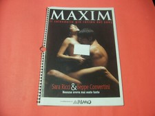 CALENDARIO MAXIM  ANNO 2003  CON S. RICCI E B. CONVERTINI  IN OTTIMO STATO