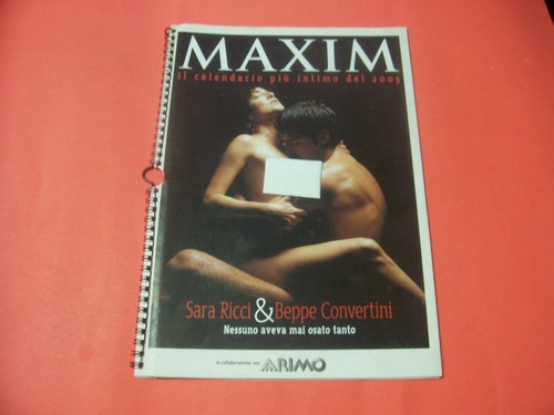 Calendario maxim anno 2003 - maxim,