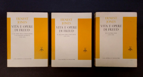 Ernest jones vita opere di - -,