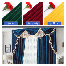 Tenda tessuto pleuche velluto