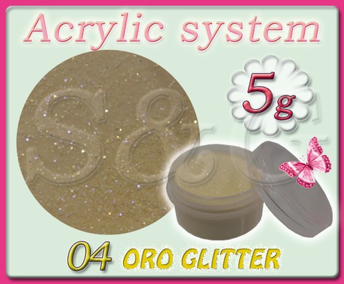 Polvere acrilica oro - polvere,