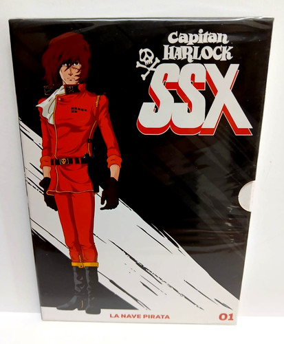 Dvd capitan harlock ssx 01 - harlock,