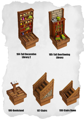 Confezione mobili biblioteca - confezione,