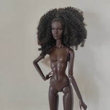 FASHION ROYALTY NADJA REPAINT REROOT NUDA NUDE NAKED DOLLS INTEGRITY TOYS