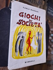 CARLO MANZONI Giochi di