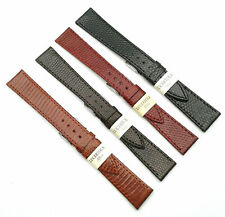 CINTURINO PER OROLOGIO IN LUCERTOLA CUCITA PRIMA SCELTA MORELLATO 14/16/18/20 MM