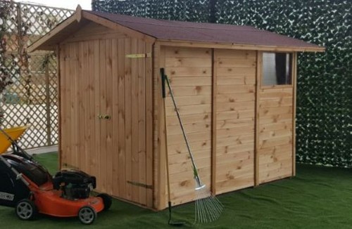 Casetta legno per ricovero - in,