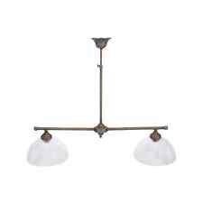 Lampadario a bilanciere a due