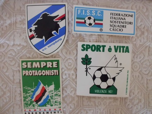 Sampdoria calcio adesivi - calcio,