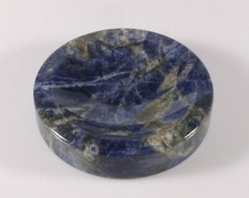 PRL) POSACENERE PORTACENERE MARMO PIETRA PREZIOSA SODALITE CENDRIER ASH-TRAY   