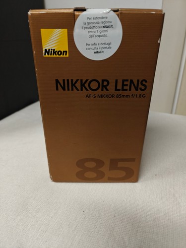 Nikon nikkor 85mm f1 - 85mm., g