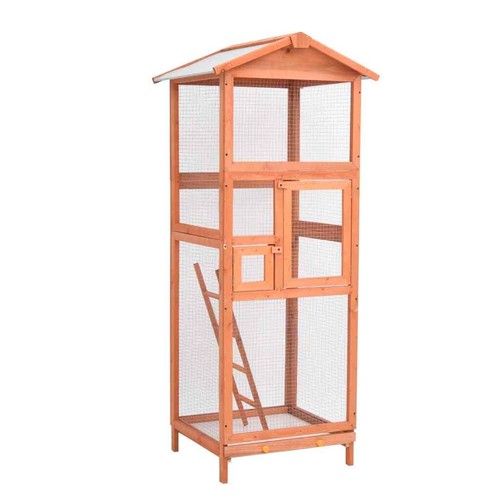 Vidaxl voliera 68x62x166 - vidaxl,
