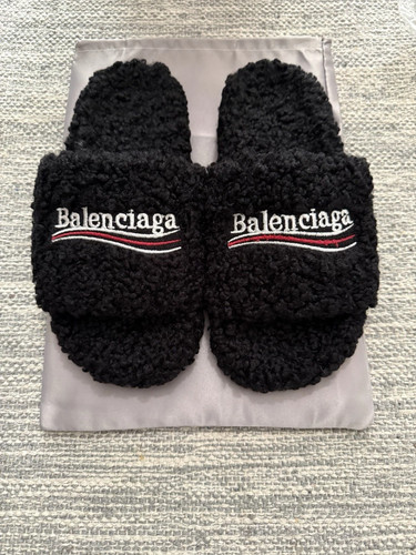 Balenciaga scivoli pelliccia - balenciaga,