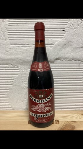 Nebbiolo giordano 1978 - nebbiolo,, 1978.