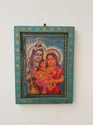 Quadro vintage shiva parvati - quadro,