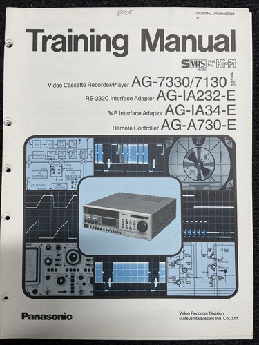 Panasonic 7330 svhs - panasonic, ag-7330