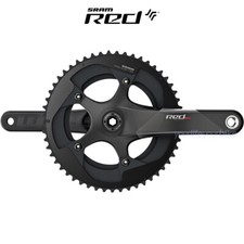 SRAM RED GUARNITURA PEDIVELLA 11 velocità CARBONIO 50-34 denti GXP 175mm COMPACT BICI DA CORSA eTAP