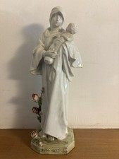 Angelo Minghetti  madonna con bambino , rosa mystica Bologna ‘800