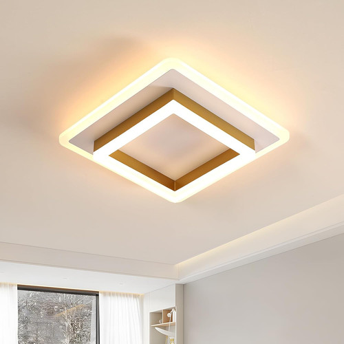 Plafoniera led soffitto oro - soffitto,