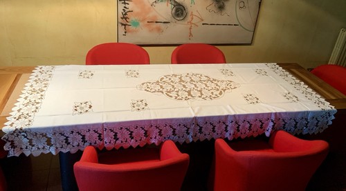 Antica tovaglia misto lino - antica,