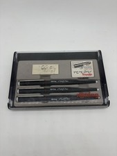 3 Vtg Rotring Fountain Art Pen