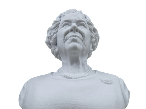 Statua scultura regina busto
