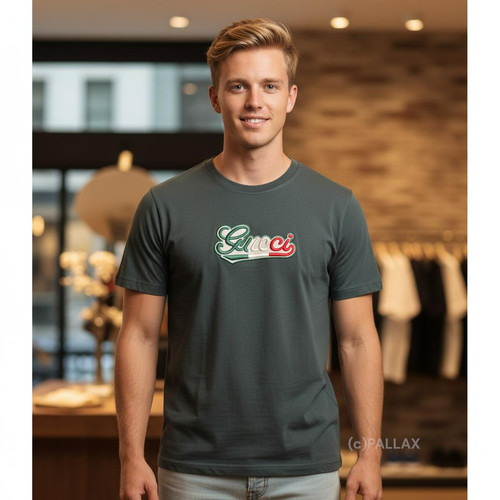 Gucci shirt logo italian - t-shirt,