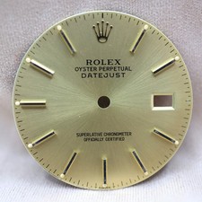 Rolex quadrante dial Trizio champagne Datejust 36mm 16013/18 cal. 3035 and 3135