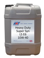 Olio motore diesel HMT HMTM403 Heavy Duty Super SYN LS E6 10W-40 - 20 litri