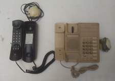 2 TELEFONI FISSI ERICSSON-PHILIPS D9033-CON CAVI E SPINE-FUNZIONANTI-VINTAGE