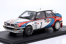 New TOP MARQUES LANCIA DELTA HF 16V N7 1990 1:12 Model Car WHITE TMR12-18E KidBX