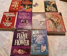 Kathleen Woodiwiss Book Lot Of 10